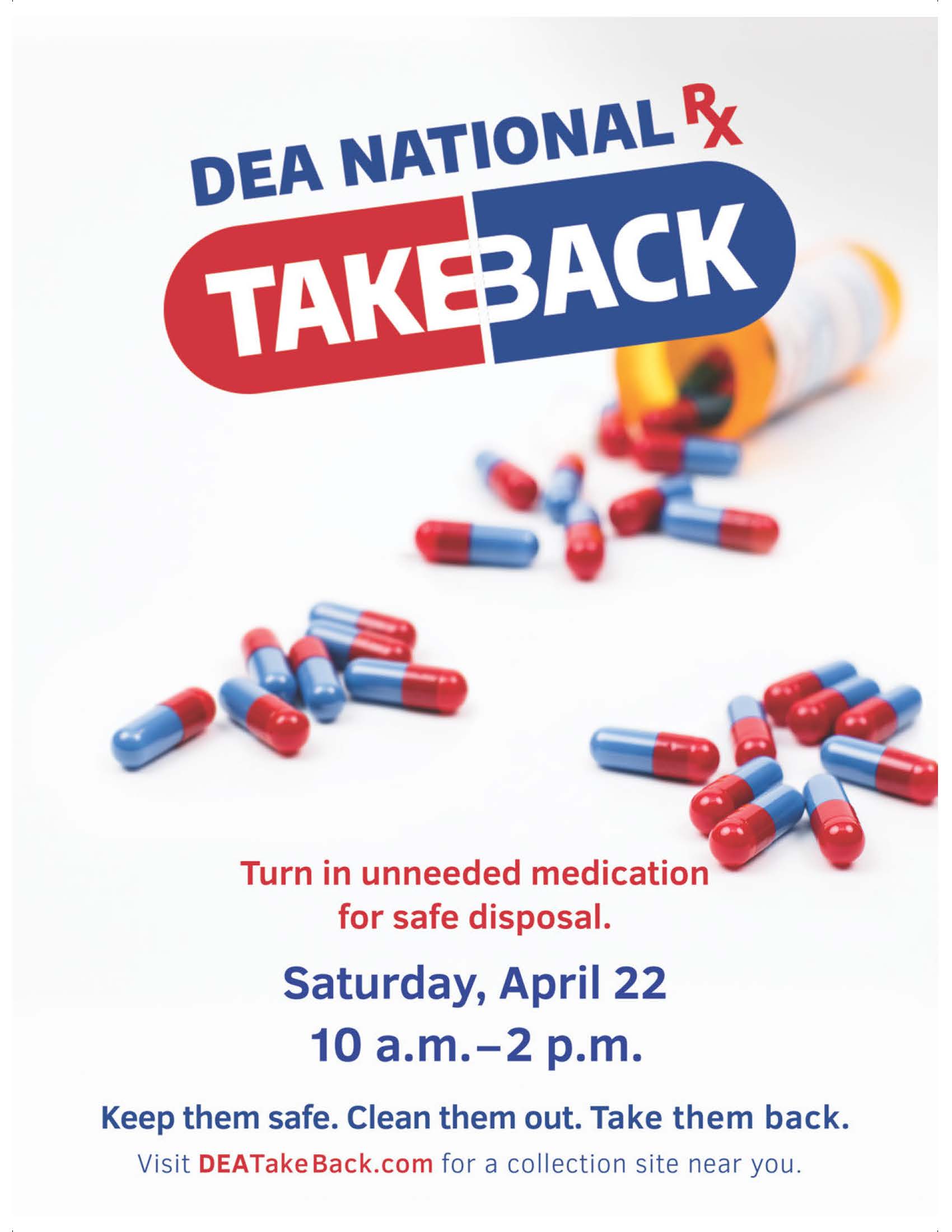 April 23 New_DEA_TakeBack_Poster_8.5x11_Eng