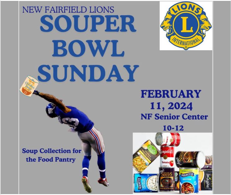 Lions Club Souper Bowl Sunday